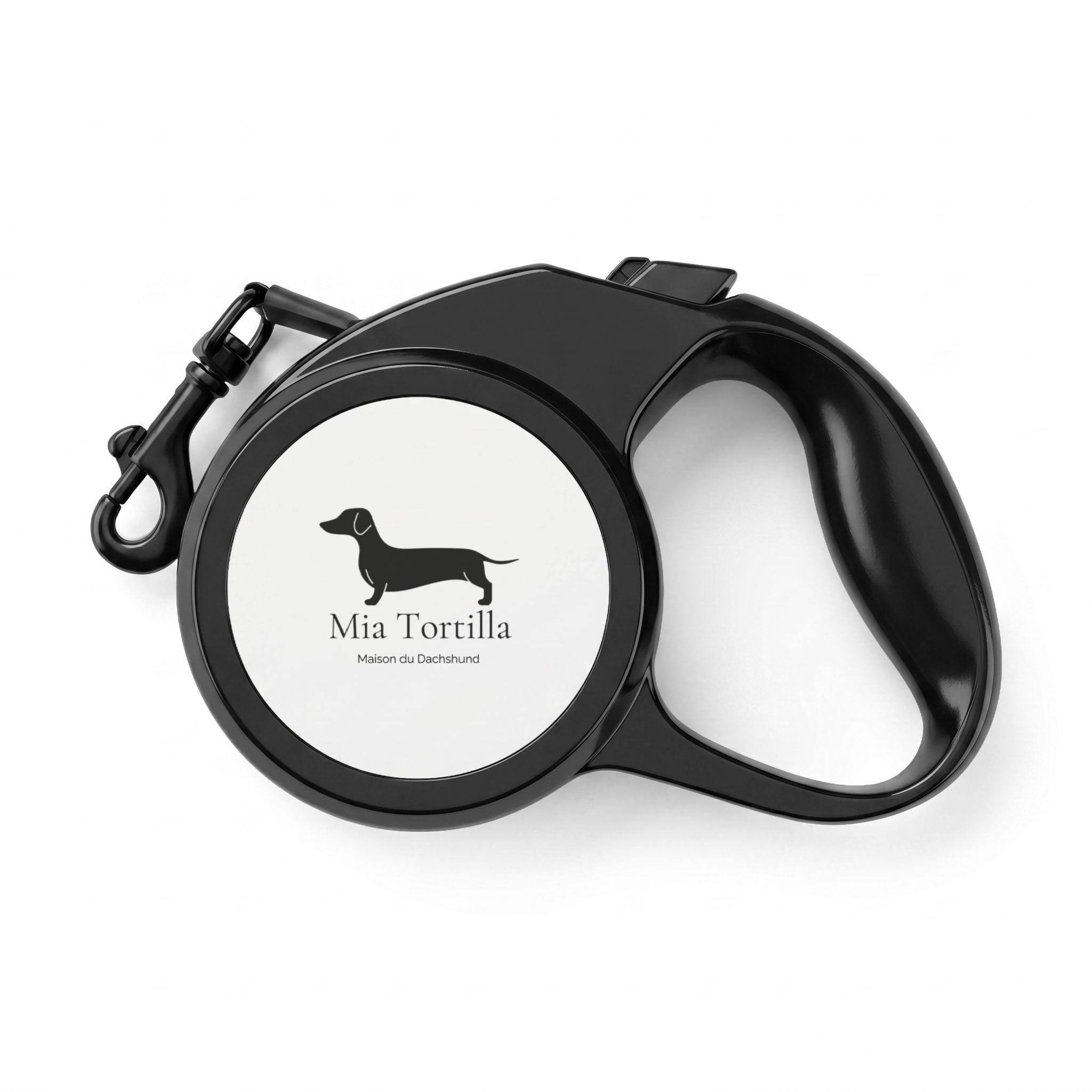 Mia Tortilla Retractable Leash — Official Logo Edition