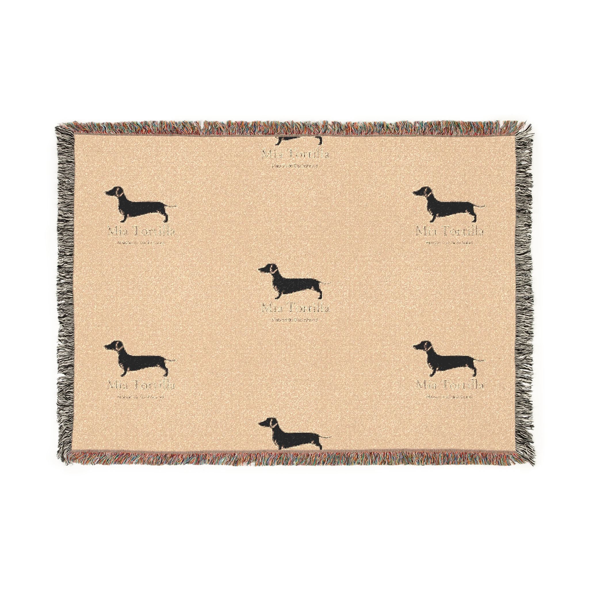 The Mia Tortilla Throw — Maison du Dachshund
